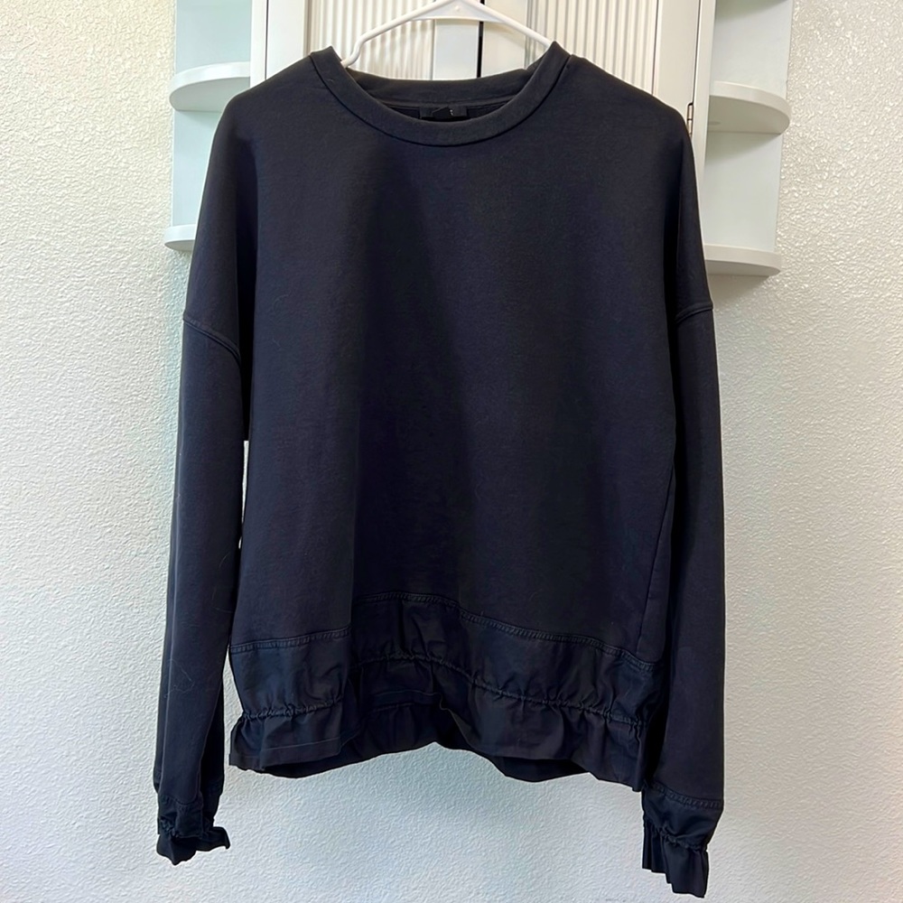 COS Ruffle Sweatshirt